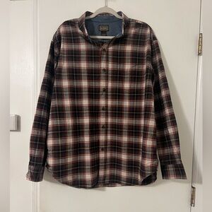 CE Schmidt Workwear Men's Casual Plaid Shirt size XL (N105)